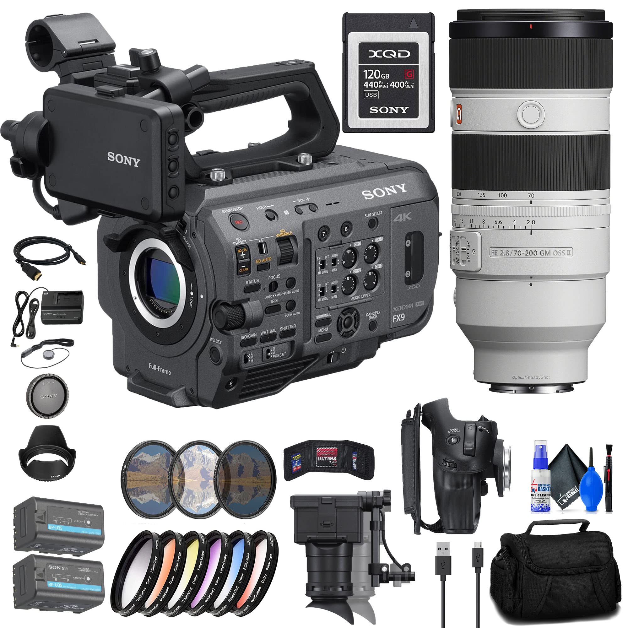 Amazon.com: Sony PXW-FX9 XDCAM 6K Full-Frame Camera System (Body